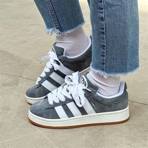 Adidas campus grey women's